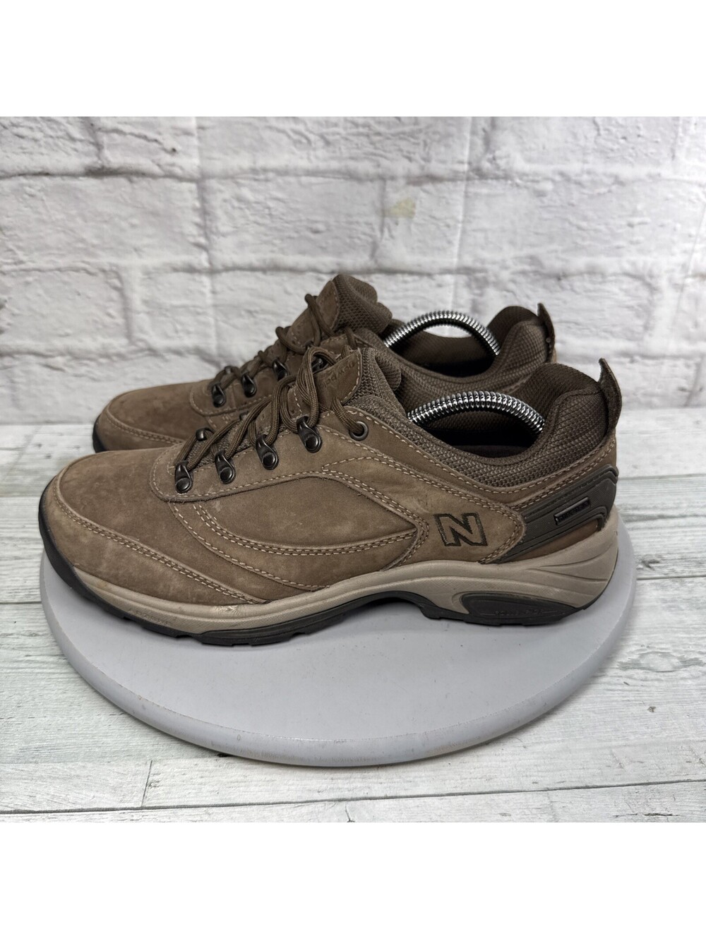 Men’s New Balance 956 Brown Leather Gore-Tex Sneakers Size 10.5 B MW956GT